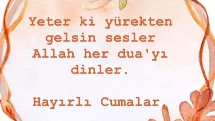 EN GÜZEL CUMA MESAJLARI