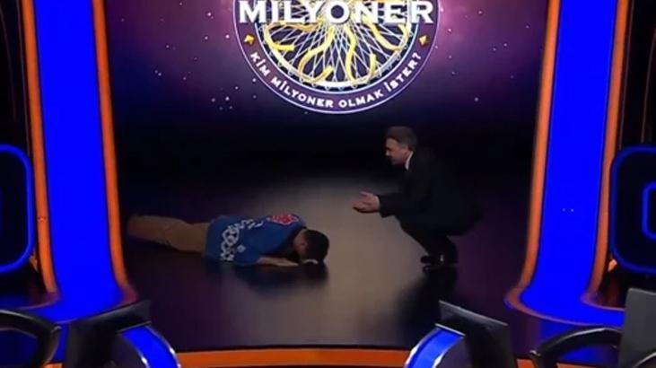 Kim Milyoner Olmak İster’de ilginç anlar: Japon yarışmacı yerlere yattı, Oktay Kaynarca şaştı kaldı