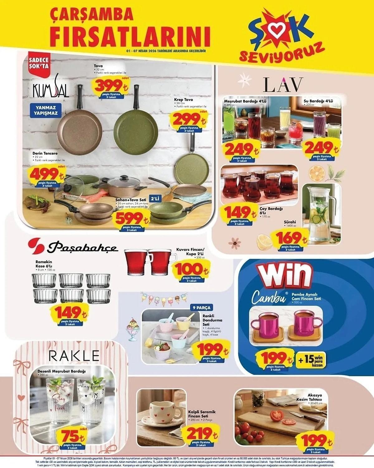 1-7 NİSAN ŞOK AKTÜEL İNDİRİMLERİ