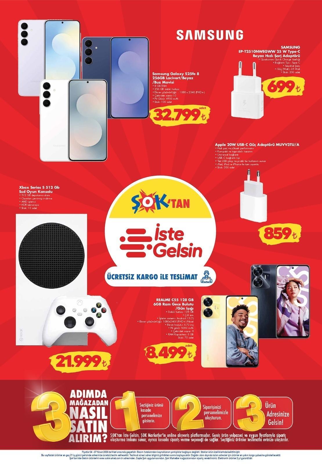 ŞOK 4-7 NİSAN AKTÜEL KATALOĞU