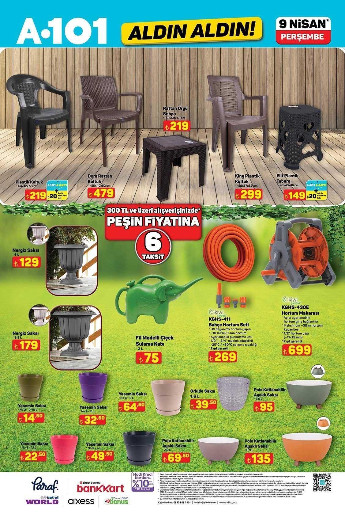 9 NİSAN PERŞEMBE A101 AKTÜEL KATALOĞU 9 NİSAN PERŞEMBE A101 AKTÜEL KATALOĞU