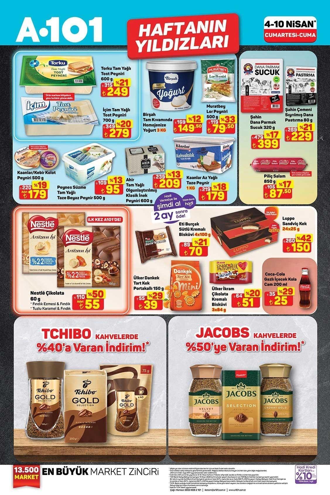 4-10 NİSAN A101 HAFTANIN YILDIZLARI 4-10 NİSAN A101 HAFTANIN YILDIZLARI