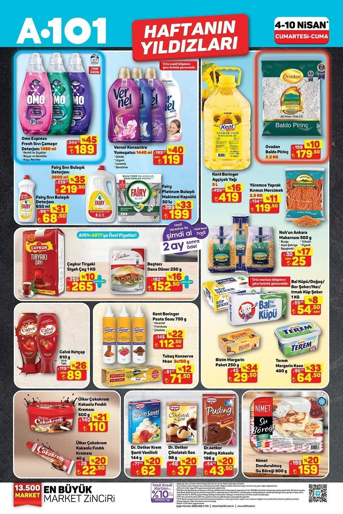 4-10 NİSAN A101 HAFTANIN YILDIZLARI 4-10 NİSAN A101 HAFTANIN YILDIZLARI