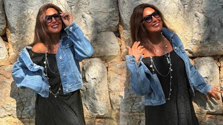 Yıllara meydan okuyor 71 yaşındaki Nükhet Duru fiziğiyle dikkat çekti