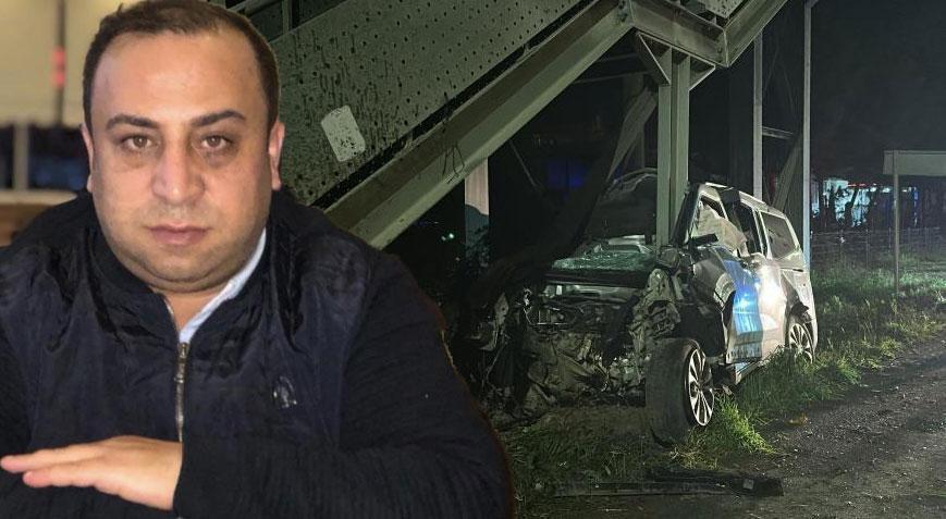 Samsun'da feci kaza: MHP'li meclis üyesi Aziz Uslu hayatını kaybetti