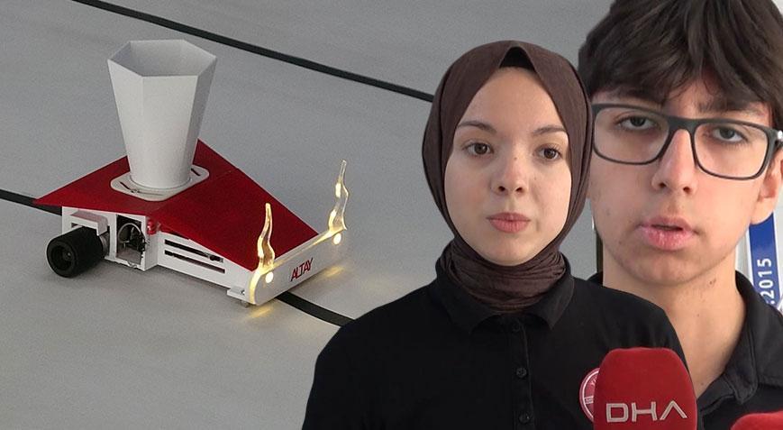 Liseli 2 genç! 3 ay çalıştılar dünya ikincisi oldular: Her şey 1 bardak suyun devrilmesiyle değişti