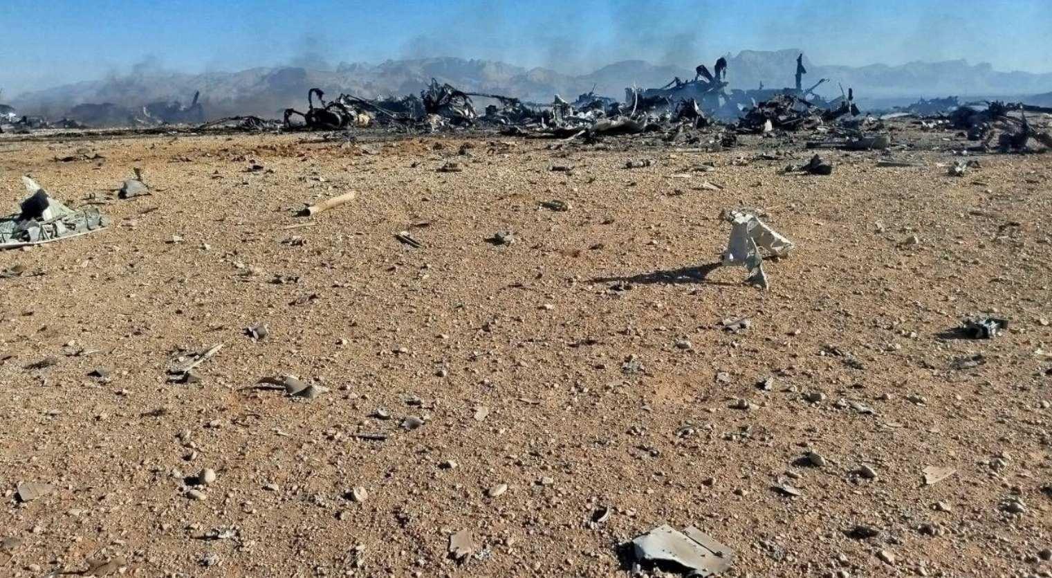 İşte ABD uçaklarının enkazı İrandan sıcak görüntüler