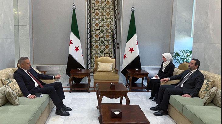 Dışişleri Bakanı Hakan Fidan Suriyeli mevkidaşı ile görüştü