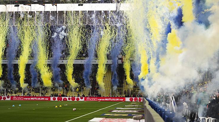 Fenerbahçe-Beşiktaş derbisinden fotoğraflar