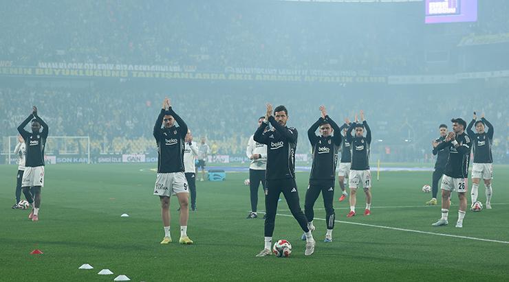 Fenerbahçe-Beşiktaş derbisinden fotoğraflar