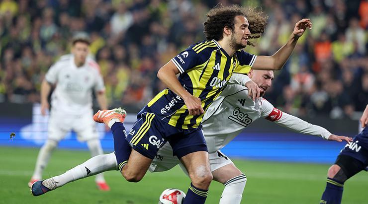 Fenerbahçe-Beşiktaş derbisinden fotoğraflar