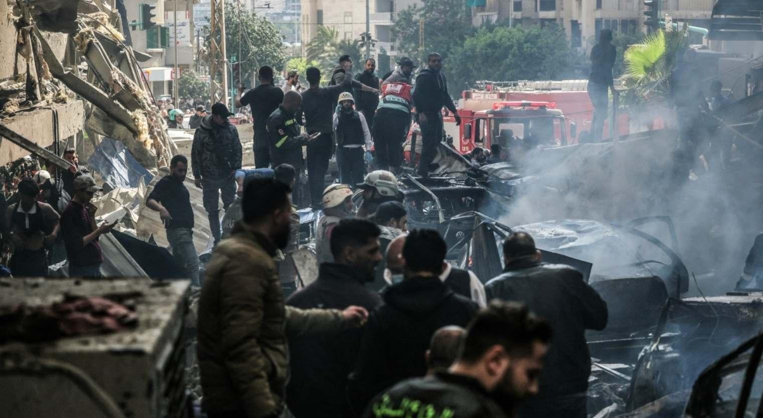 İsrailden Lübnana tarihinin en büyük saldırısı Onlarca ölü, yüzlerce yaralı var: İşte bombardıman sonrası dehşet veren kareler...