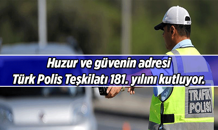 TARİHTE BUGÜN 👮‍♀️👮‍♂️ 10 Nisan Polis Günü Mesajları, Resimli Sözler 10 Nisan Polis Günü kutlama mesajı ve resimleri
