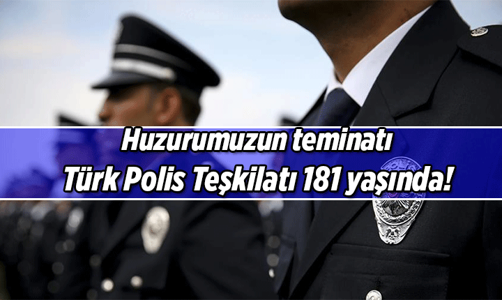 TARİHTE BUGÜN 👮‍♀️👮‍♂️ 10 Nisan Polis Günü Mesajları, Resimli Sözler 10 Nisan Polis Günü kutlama mesajı ve resimleri
