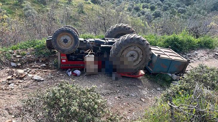 Manisa'da feci kaza! Traktör devrildi, 3 kişi hayatını kaybetti
