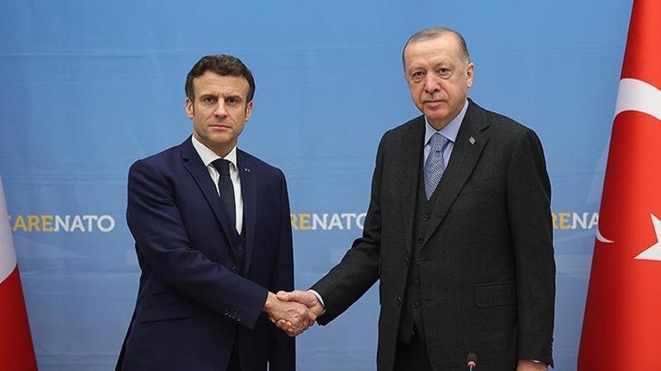 Cumhurbaşkanı Erdoğan ile Fransa Cumhurbaşkanı Macron telefonda görüştü! 'Ateşkesi sabote edecek girişimlere fırsat verilmemeli'