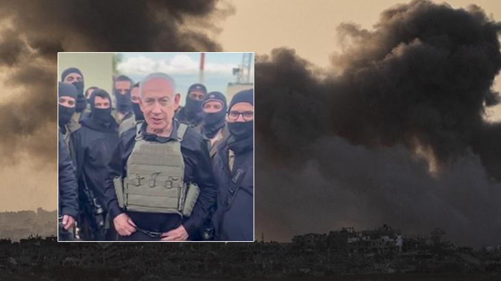 Netanyahu'dan işgal mesajı! Lübnan topraklarında operasyonları denetlediler