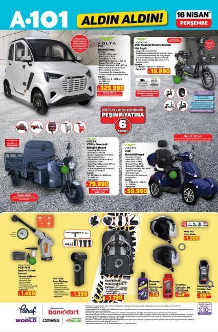 A101 AKTÜEL KATALOG 16 NİSAN PERŞEMBE İNDİRİMLİ ÜRÜNLER A101 AKTÜEL KATALOG 16 NİSAN PERŞEMBE İNDİRİMLİ ÜRÜNLER