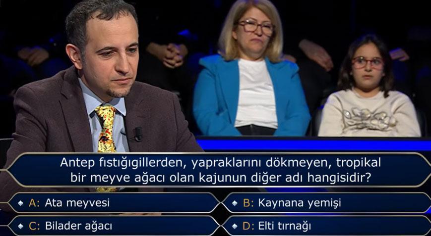 JOKER HAKKINI KULLANMAK İSTEMEDİ JOKER HAKKINI KULLANMAK İSTEMEDİ
