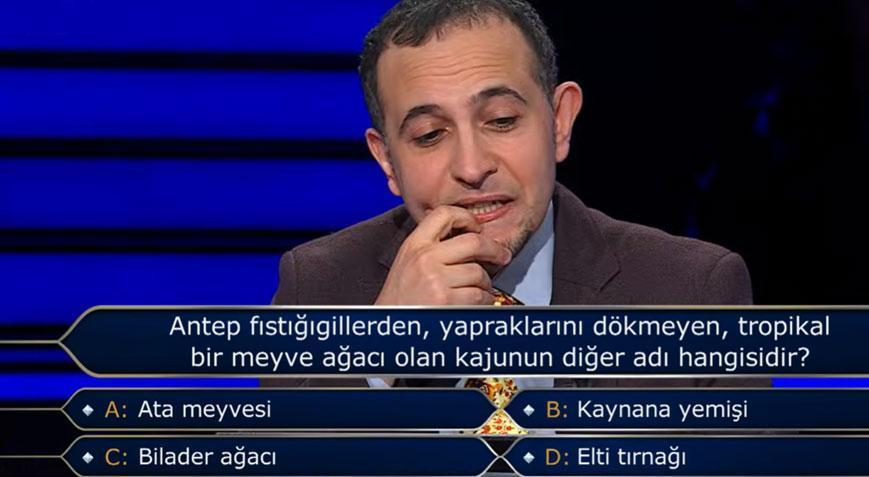 Kim Milyoner Olmak İster’de herkes nefesini tuttu 500 bin TLlik soruda kritik karar Kim Milyoner Olmak İster’de herkes nefesini tuttu 500 bin TLlik soruda kritik karar