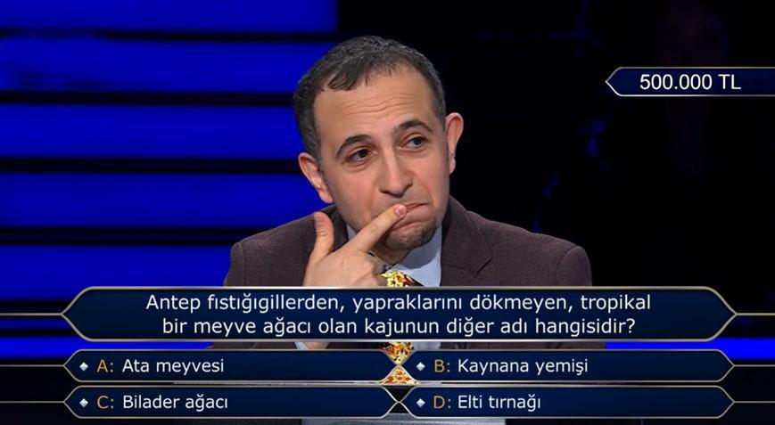 300 BİN TL ALARAK YARIŞMAYA VEDA ETTİ 300 BİN TL ALARAK YARIŞMAYA VEDA ETTİ