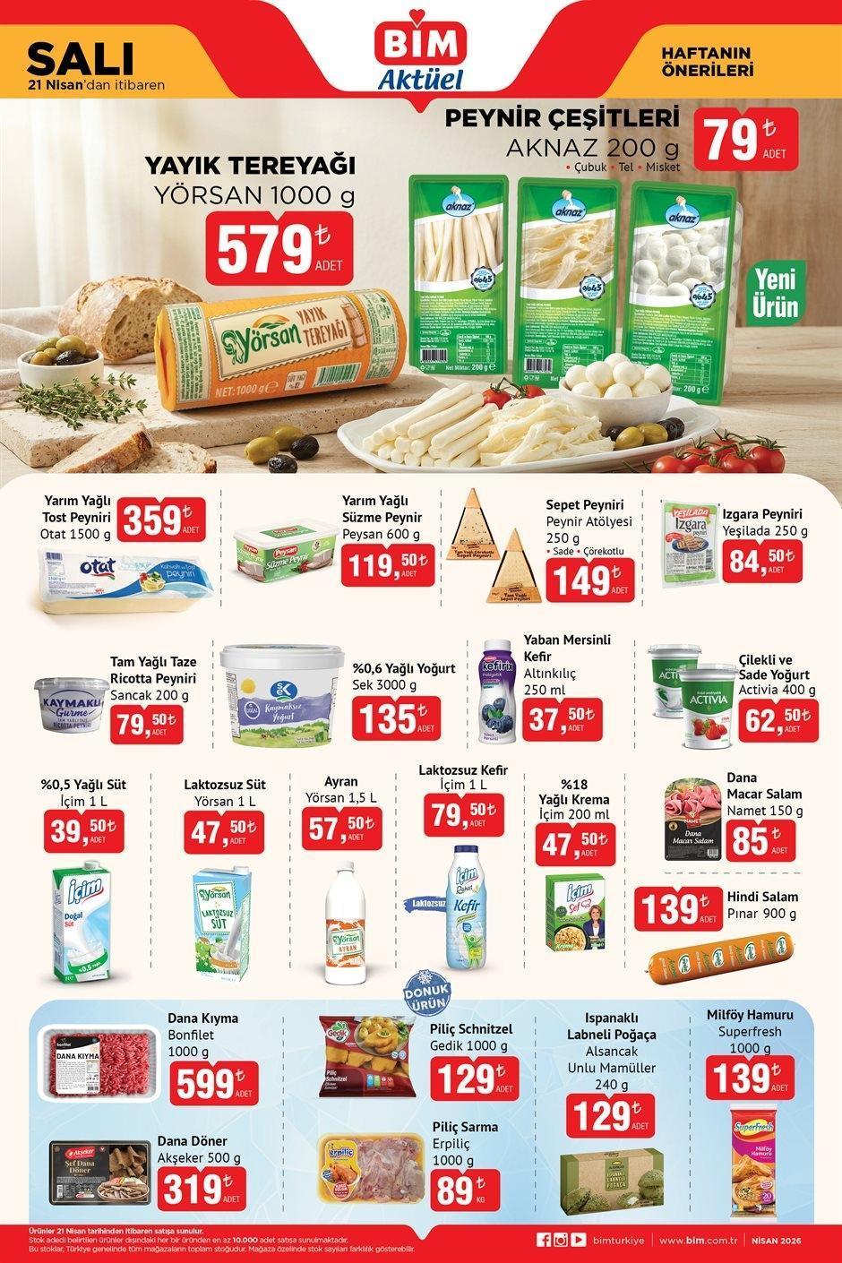 21 NİSAN SALI BİM AKTÜEL KATALOĞU 21 NİSAN SALI BİM AKTÜEL KATALOĞU