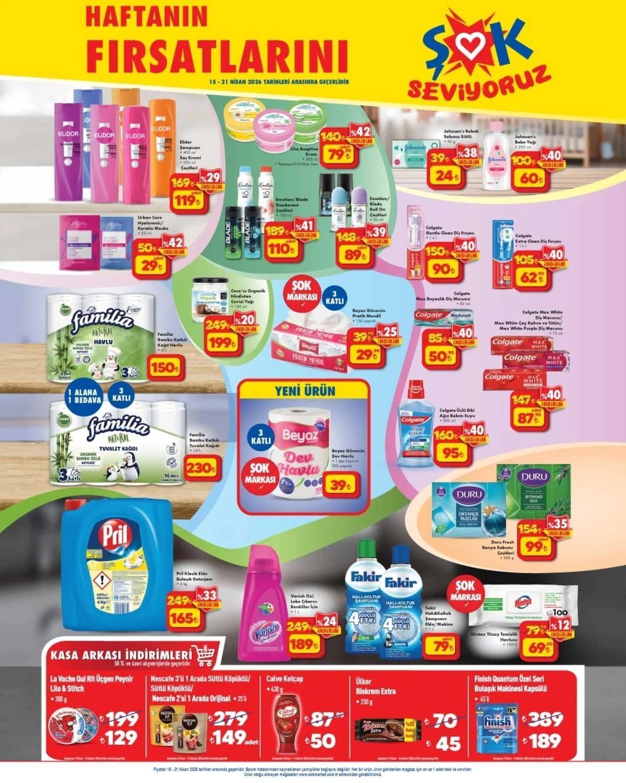 ŞOK 15-21 NİSAN AKTÜEL KATALOĞU ŞOK 15-21 NİSAN AKTÜEL KATALOĞU