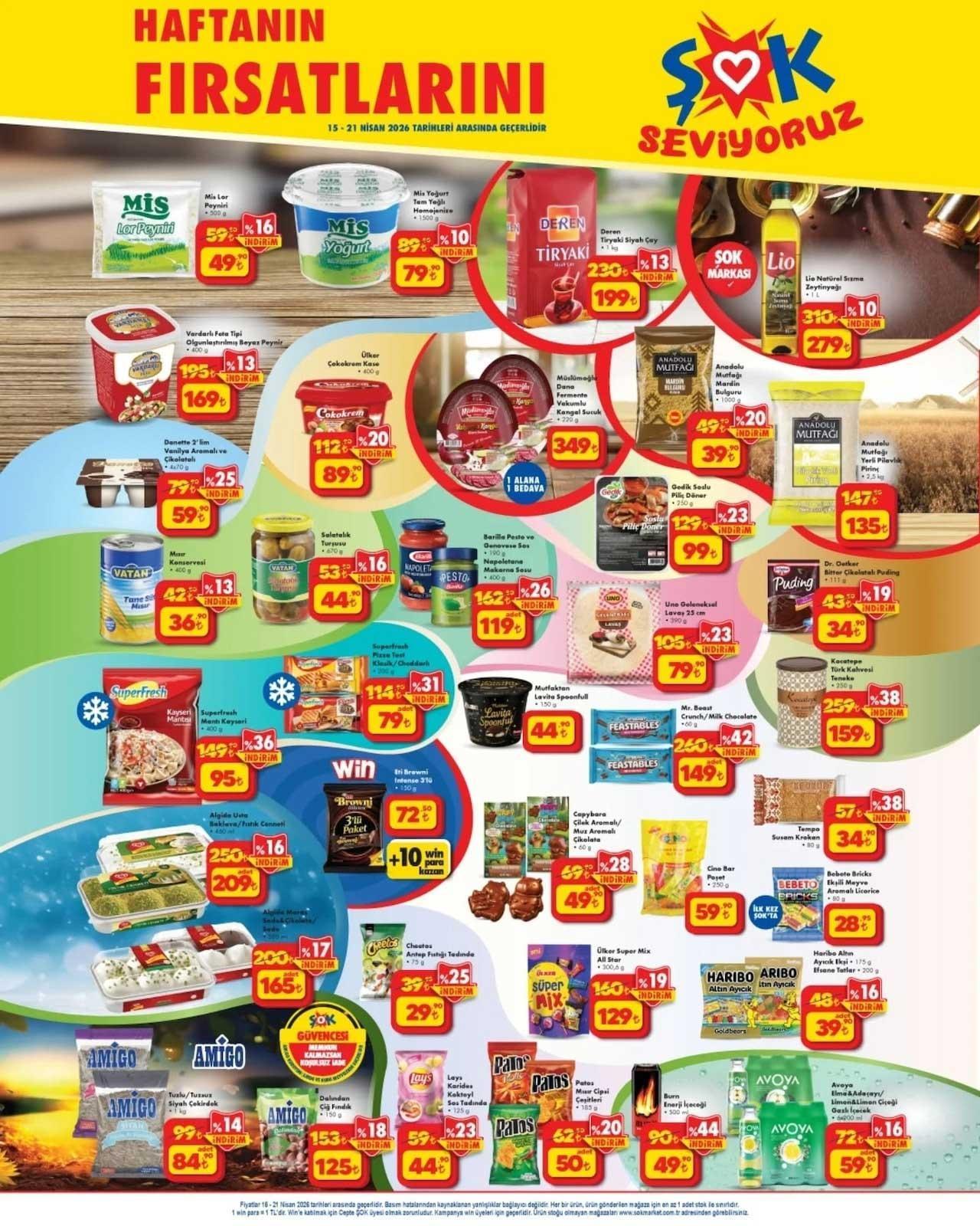 ŞOK 15-21 NİSAN AKTÜEL KATALOĞU ŞOK 15-21 NİSAN AKTÜEL KATALOĞU