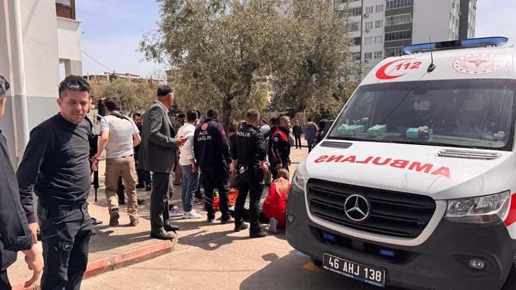 Kahramanmaraş’ta okulda silah sesleri Ölü ve yaralılar var: Olay yerinden sıcak görüntüler...