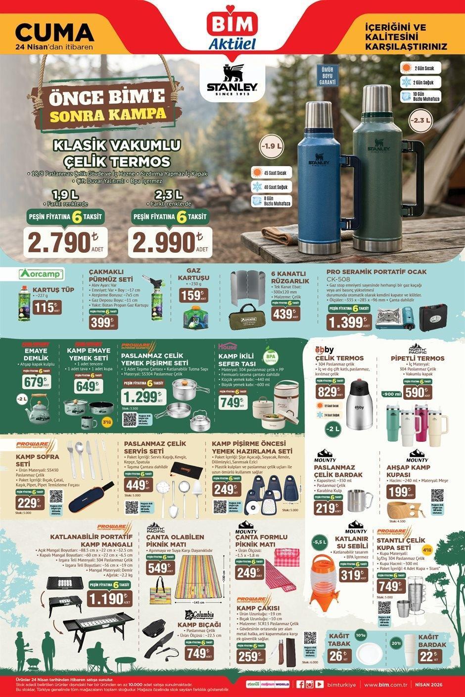 24 NİSAN CUMA BİM AKTÜEL KATALOĞU 24 NİSAN CUMA BİM AKTÜEL KATALOĞU