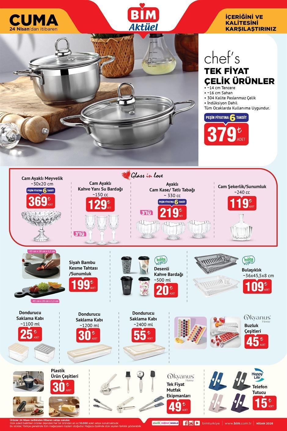 24 NİSAN CUMA BİM AKTÜEL KATALOĞU 24 NİSAN CUMA BİM AKTÜEL KATALOĞU