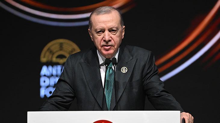Antalya Diplomasi Forumu... Cumhurbaşkanı Erdoğan: Liderler zirvesine açığız