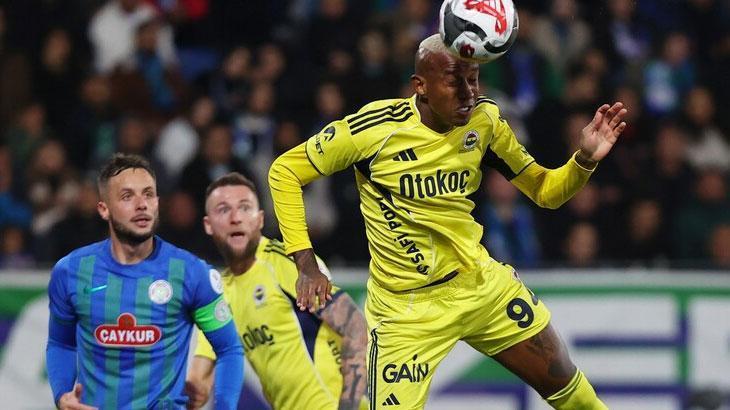 FENERBAHÇE - RİZESPOR MAÇI KAÇ KAÇ BİTTİ