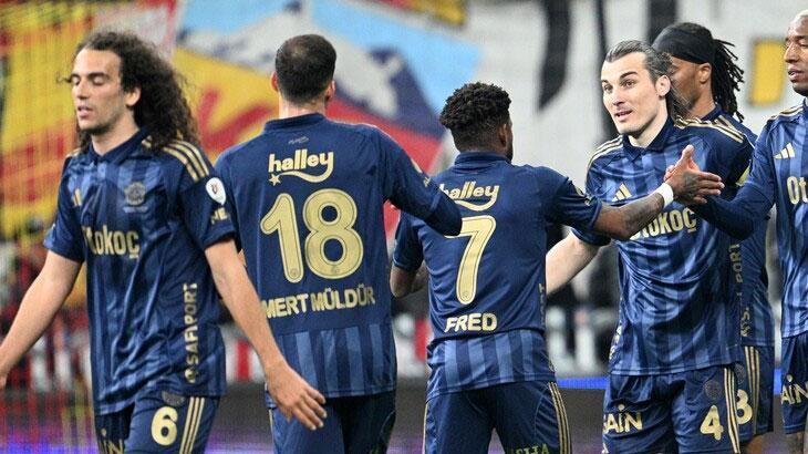 MAÇ SONUCU Fenerbahçe - Rizespor maçı kaç kaç bitti Fenerbahçe - Rizespor maç sonucu özeti