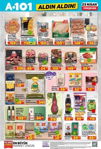 23 NİSAN PERŞEMBE A101 AKTÜEL KATALOG ALDIN ALDIN