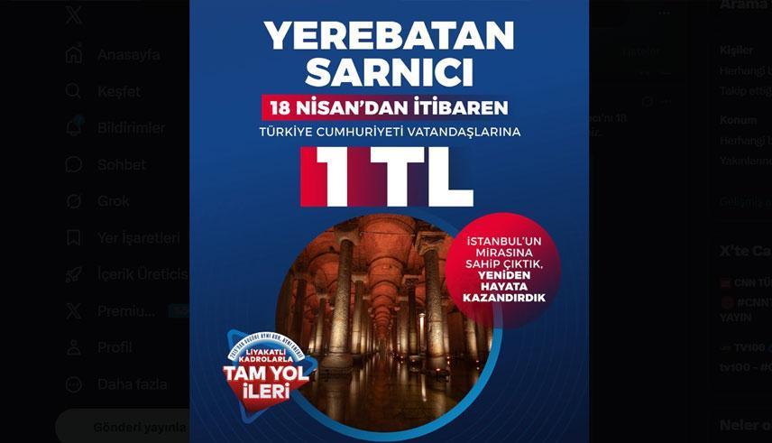 YEREBATAN SARNICI GİRİŞ ÜCRETİ NE KADAR