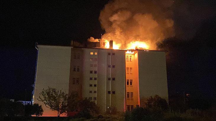 Yer: Aydın! Lise yurdunda çıkan yangın kontrol altına alındı