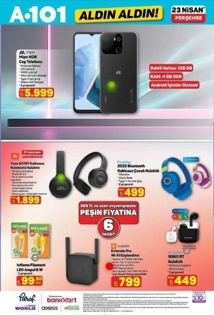23 NİSAN A101 KATALOĞU