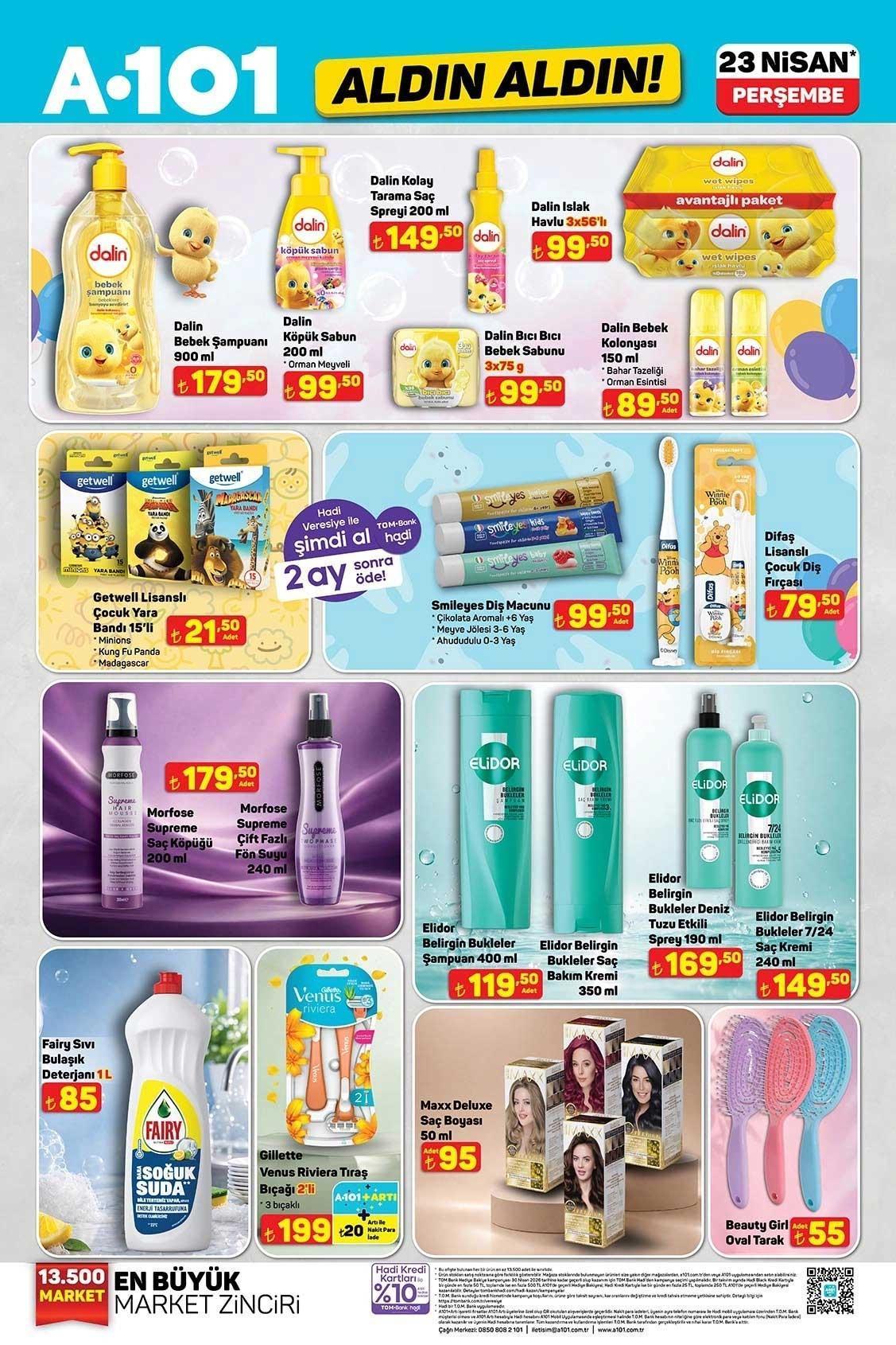 23 NİSAN A101 KATALOĞU