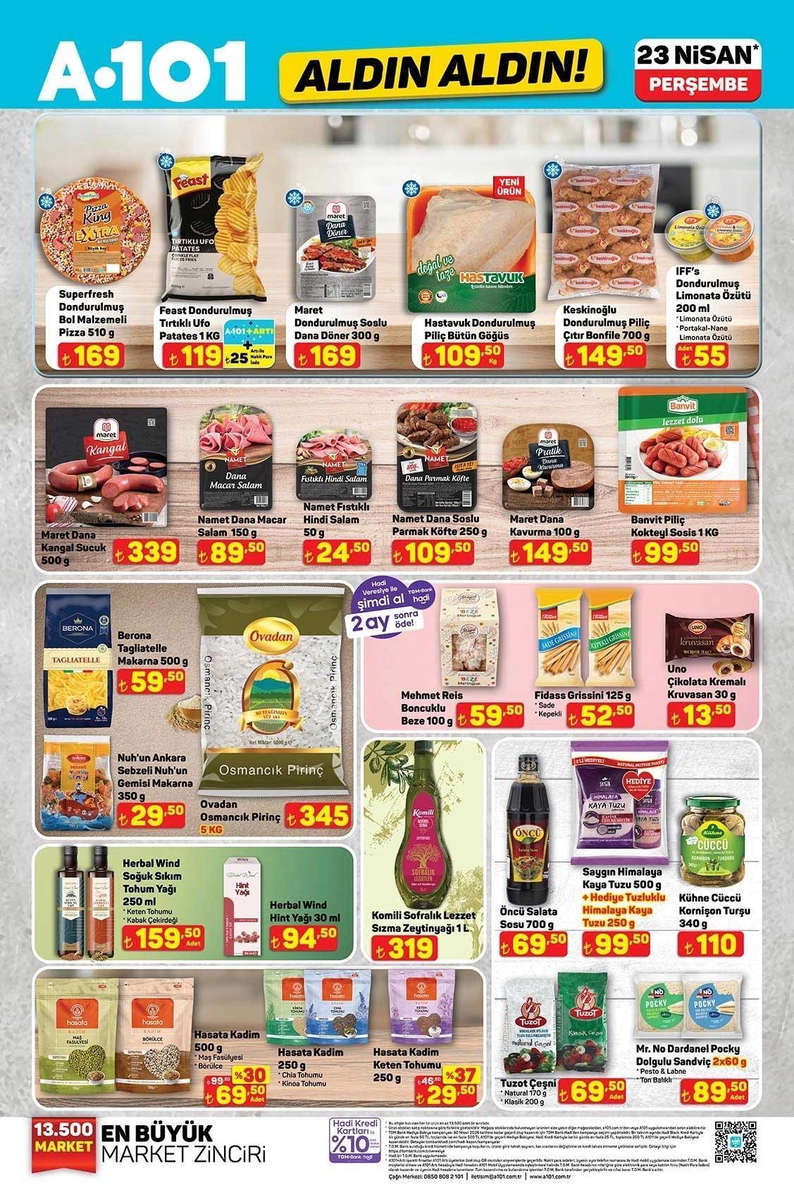 23 NİSAN A101 KATALOĞU