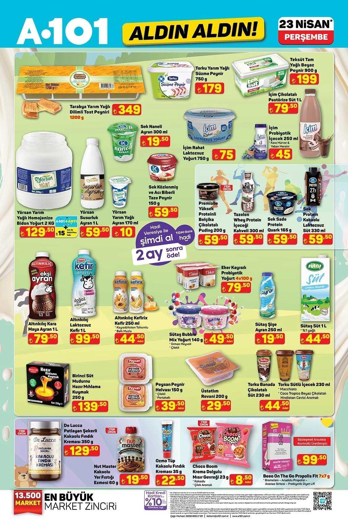 23 NİSAN A101 KATALOĞU