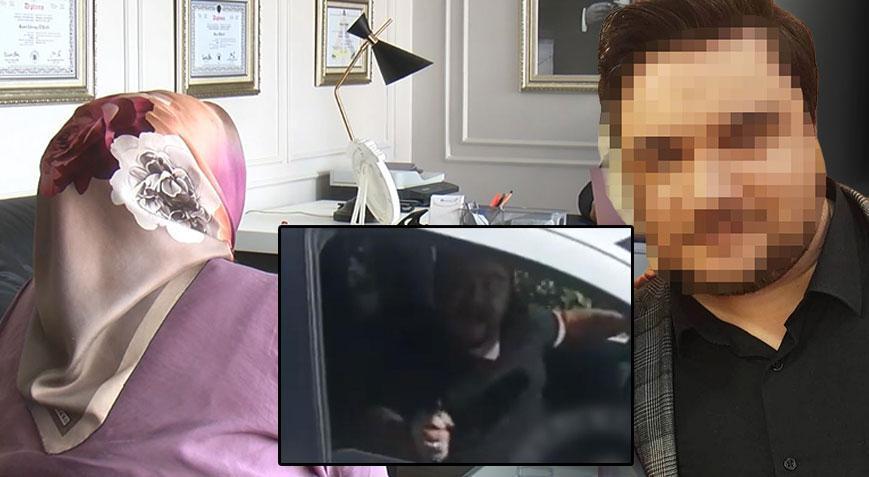 Eşini bıçakla kovaladı, evi kurşunlayıp otomobili yakıldı! Trafikte kan donduran görüntü: