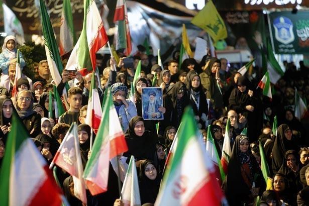 İrandan ABD ve İsraile füzeli protesto İşte bölgeden son görüntüler