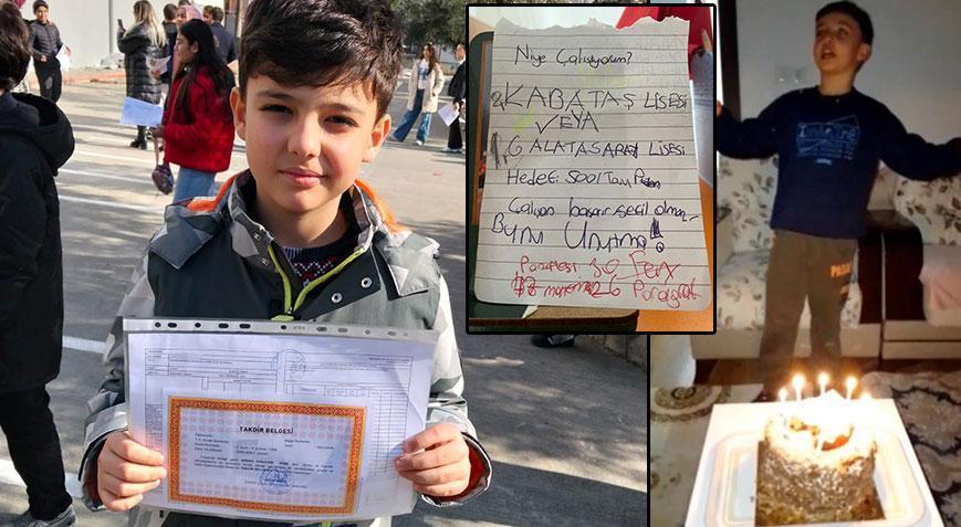 Okul saldırısında ölen Adnan’ın doğum günü görüntüsü ortaya çıktı: Masasındaki son dileği herkesi ağlattı