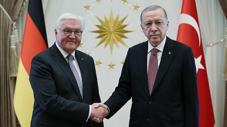 Cumhurbaşkanı Erdoğan, Almanya Cumhurbaşkanı Steinmeier ile telefonda görüştü