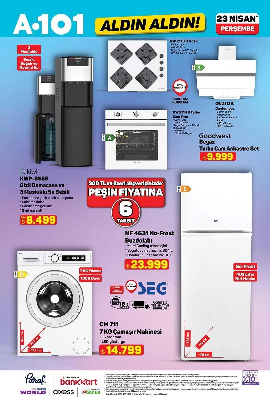 23 NİSAN A101 KATALOĞU