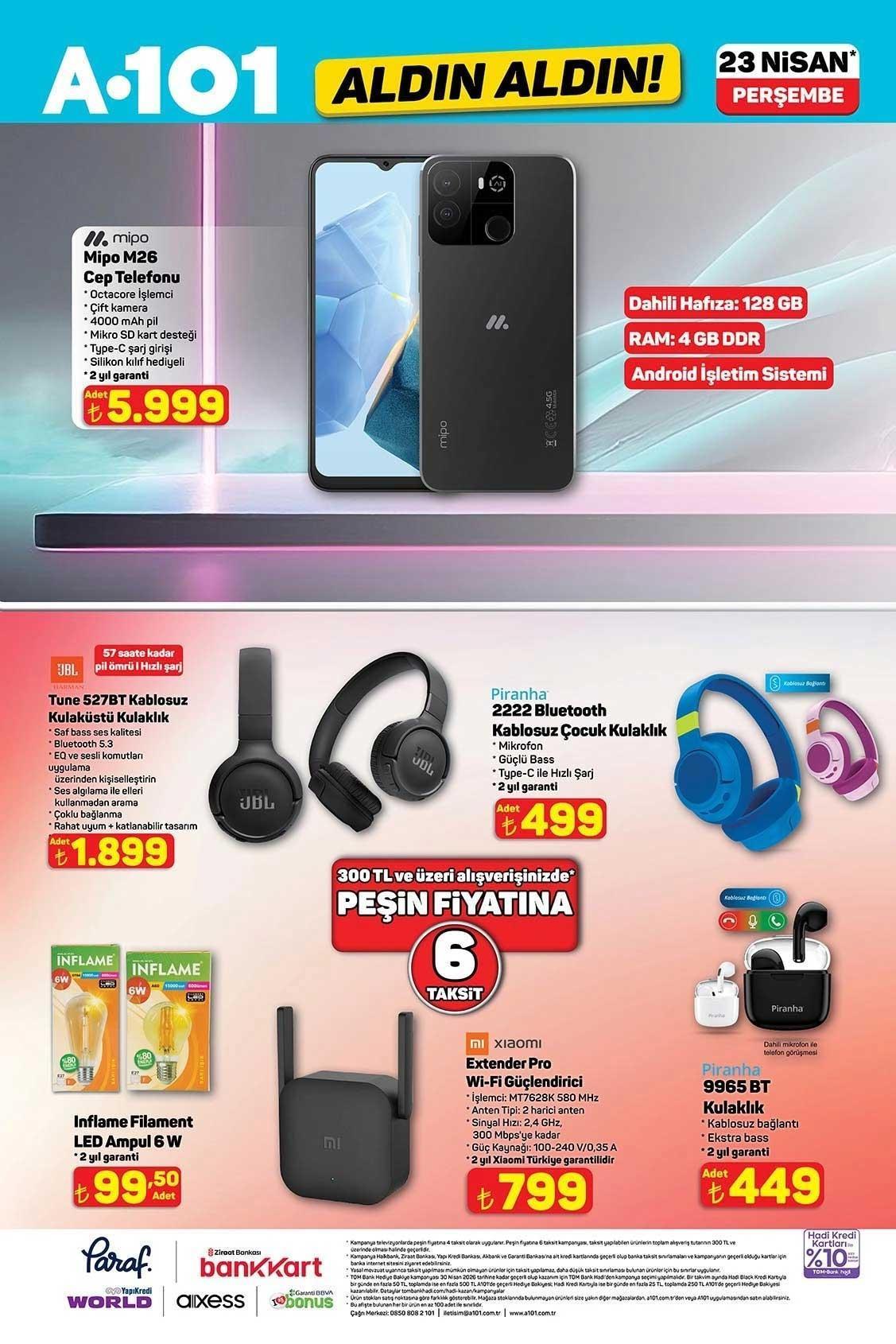 23 NİSAN A101 KATALOĞU