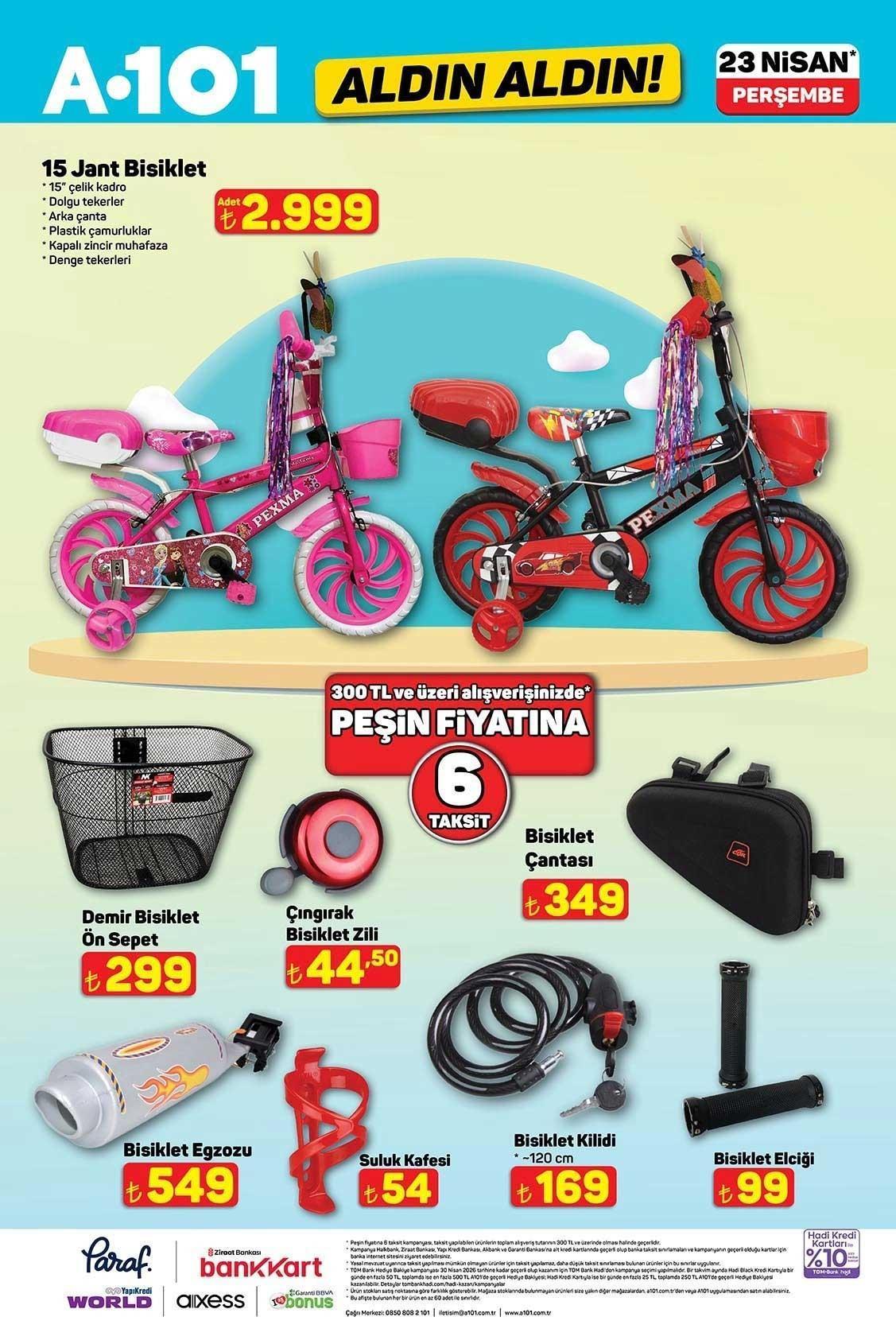 23 NİSAN A101 KATALOĞU