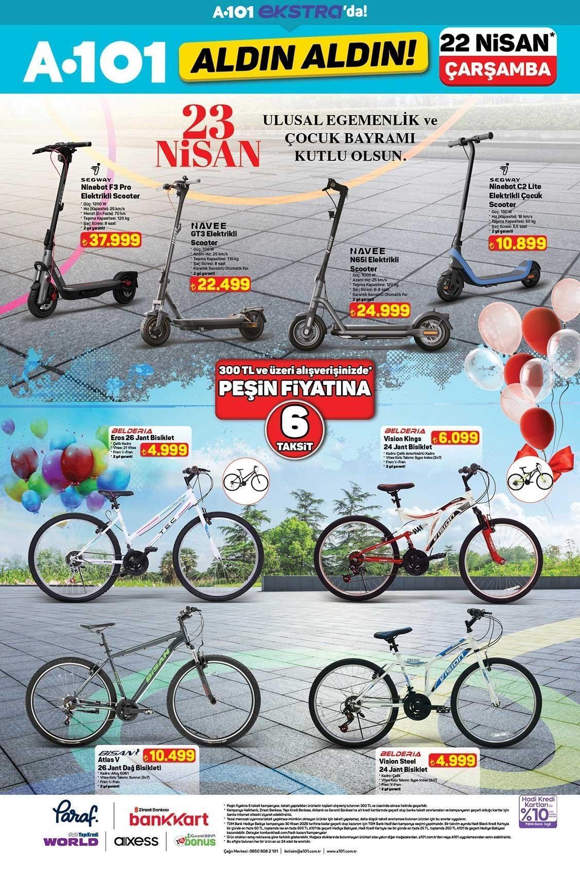 22 NİSAN A101 EKSTRA