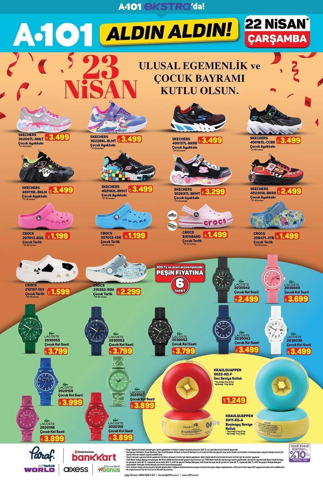 22 NİSAN A101 EKSTRA